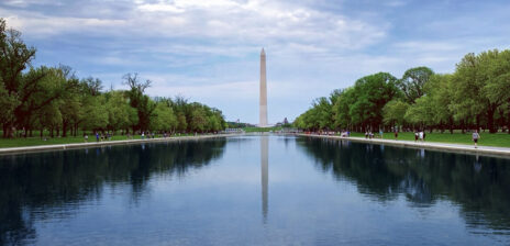 Donald J.Trump posts photo of Washington Monument on Truth Social
