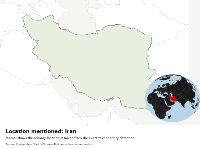 Natural Earth / Cartopy - Iran