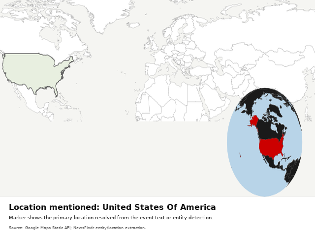 Natural Earth / Cartopy - United States Of America