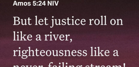 Donald J.Trump shares Bible verse on justice and righteousness