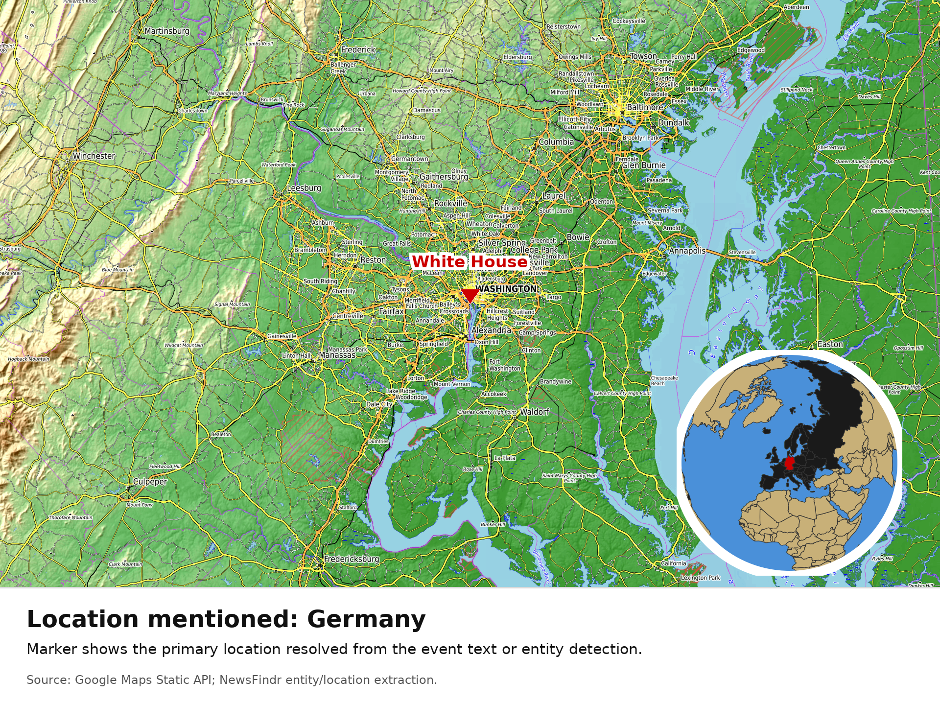 OpenTopoMap / Natural Earth - Germany