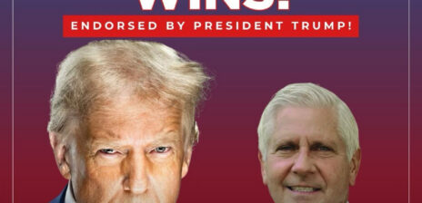 Donald J.Trump celebrates Bruce Blakeman’s Republican nomination for New York governor