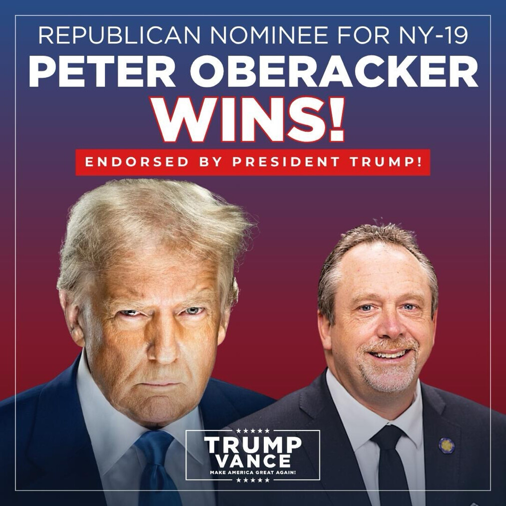 Peter Oberacker wins Republican primary for New York’s 19th Congressional District
