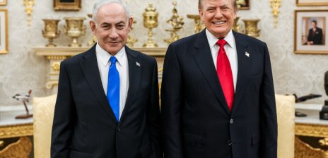 Trump Meets Netanyahu at White House on Middle East Talks