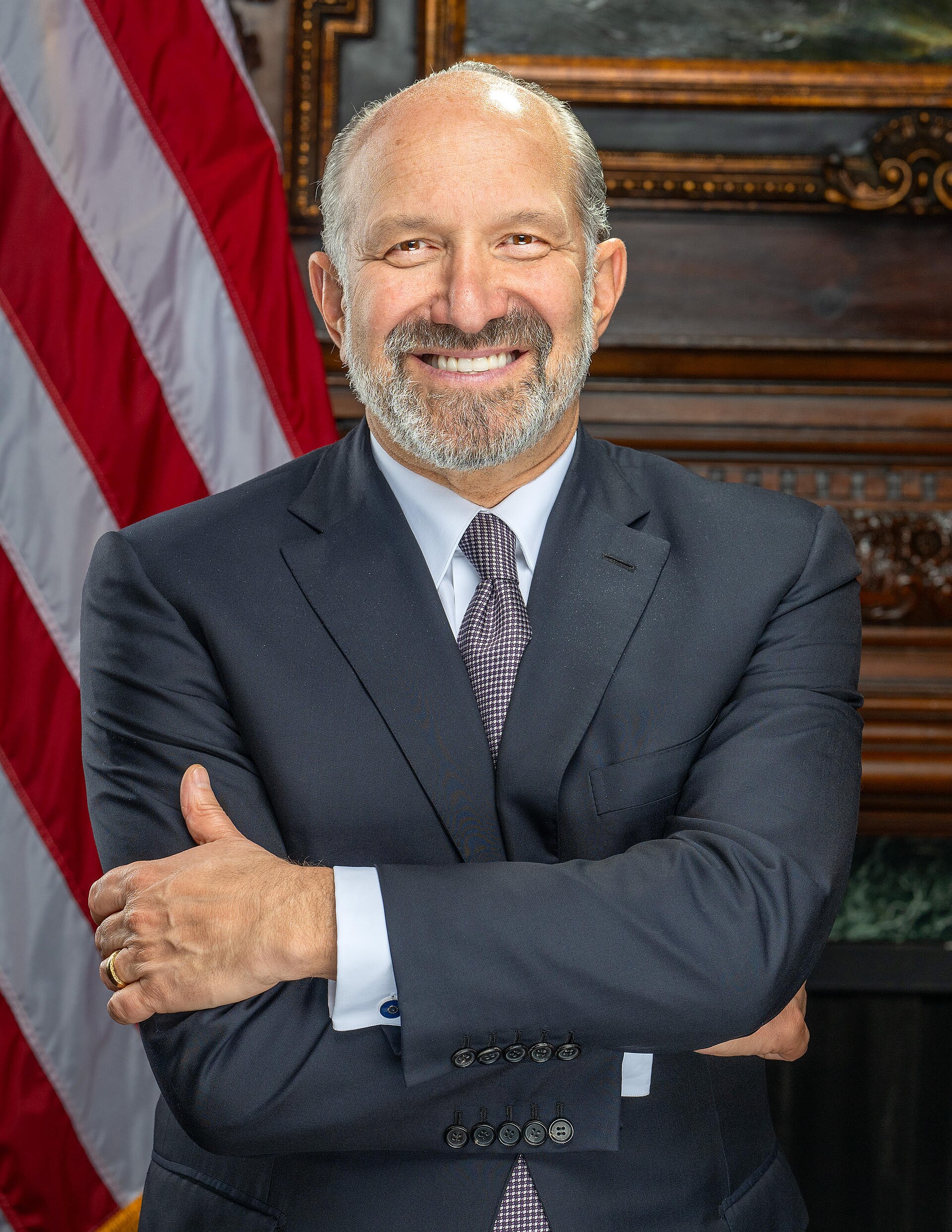 Trump meets Lutnick, Johnson and finance executives in Oval Office