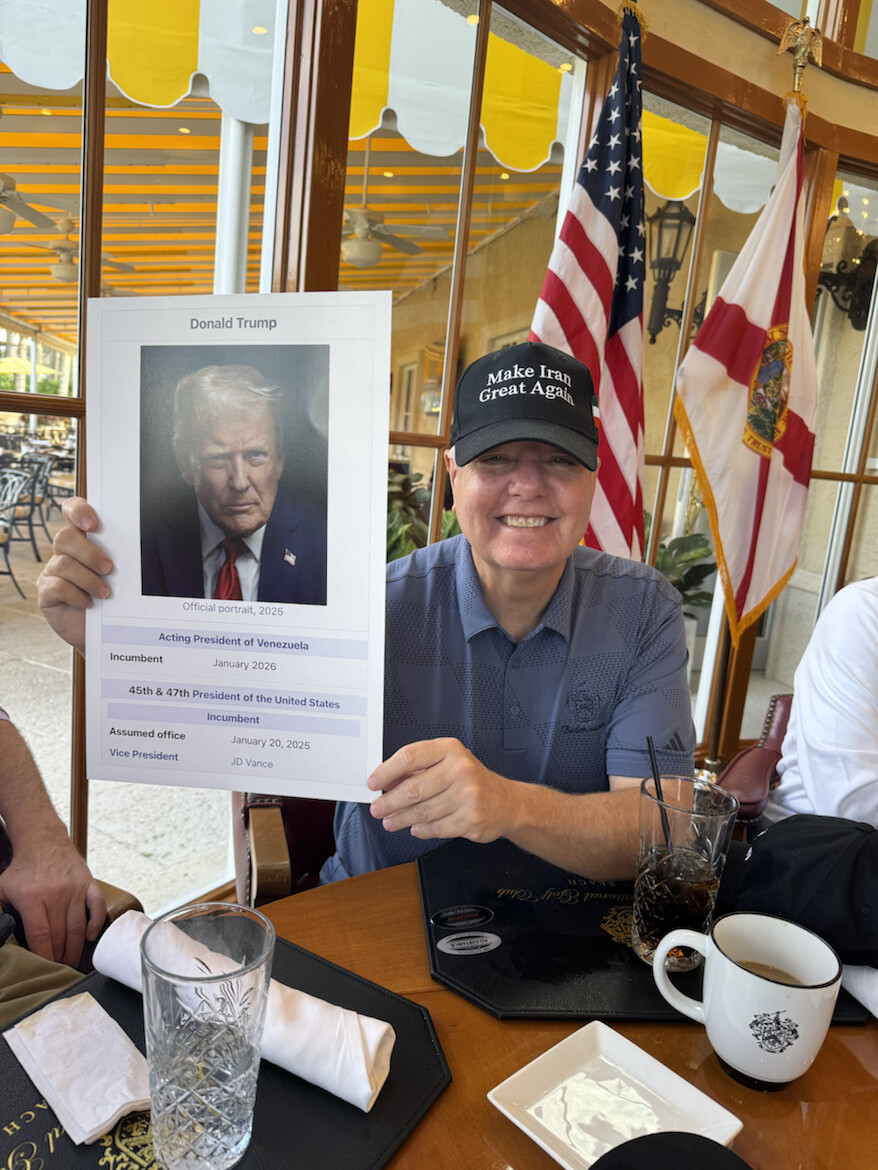 President Donald J. Trump posted a doctored graphic on Truth Social at WASHINGTON D.C.