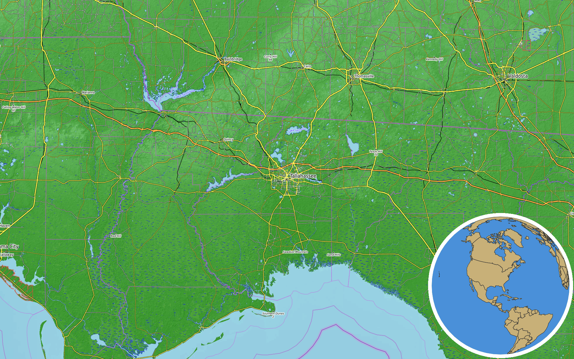 Source: OpenTopoMap / Natural Earth - Florida, Texas
Note: Map generated by NewsFindr for Florida, Texas on July 15, 2026 at 12:55 PM ET