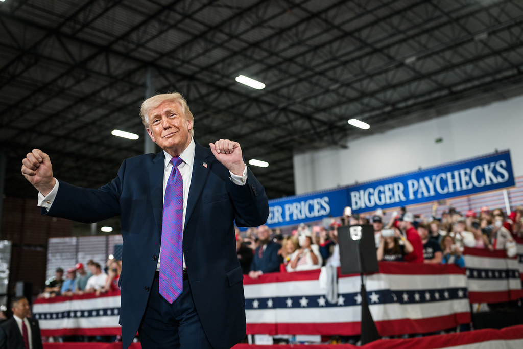 Trump vows to protect American workers and bring manufacturing home
