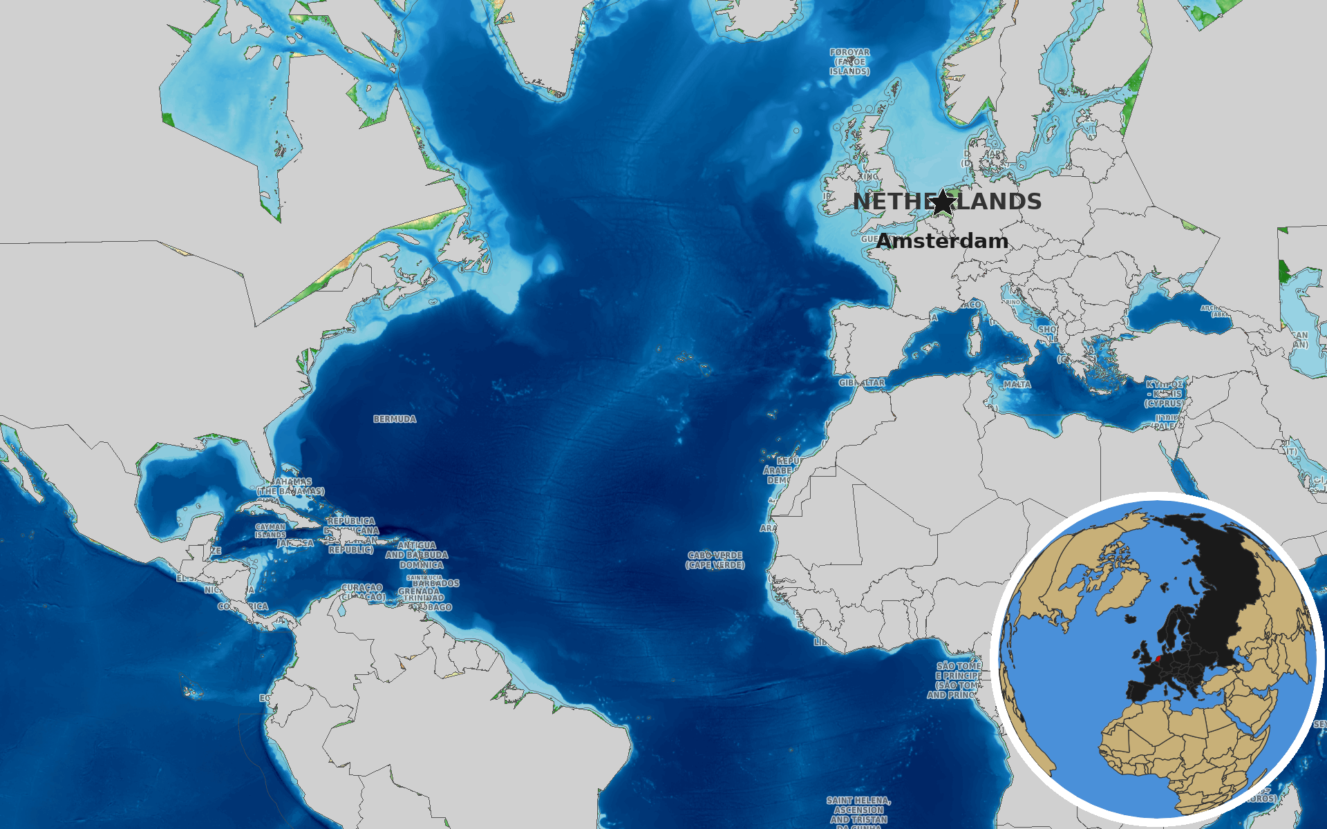Source: OpenTopoMap / Natural Earth - Netherlands
Note: Map generated by NewsFindr for Netherlands on July 16, 2026 at 4:44 PM ET