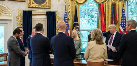 Trump says the White House will use steel and aluminum tariffs to protect American manufacturing