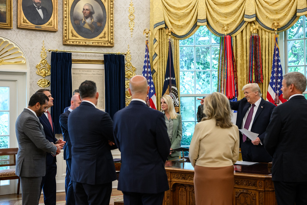 Trump says the White House will use steel and aluminum tariffs to protect American manufacturing