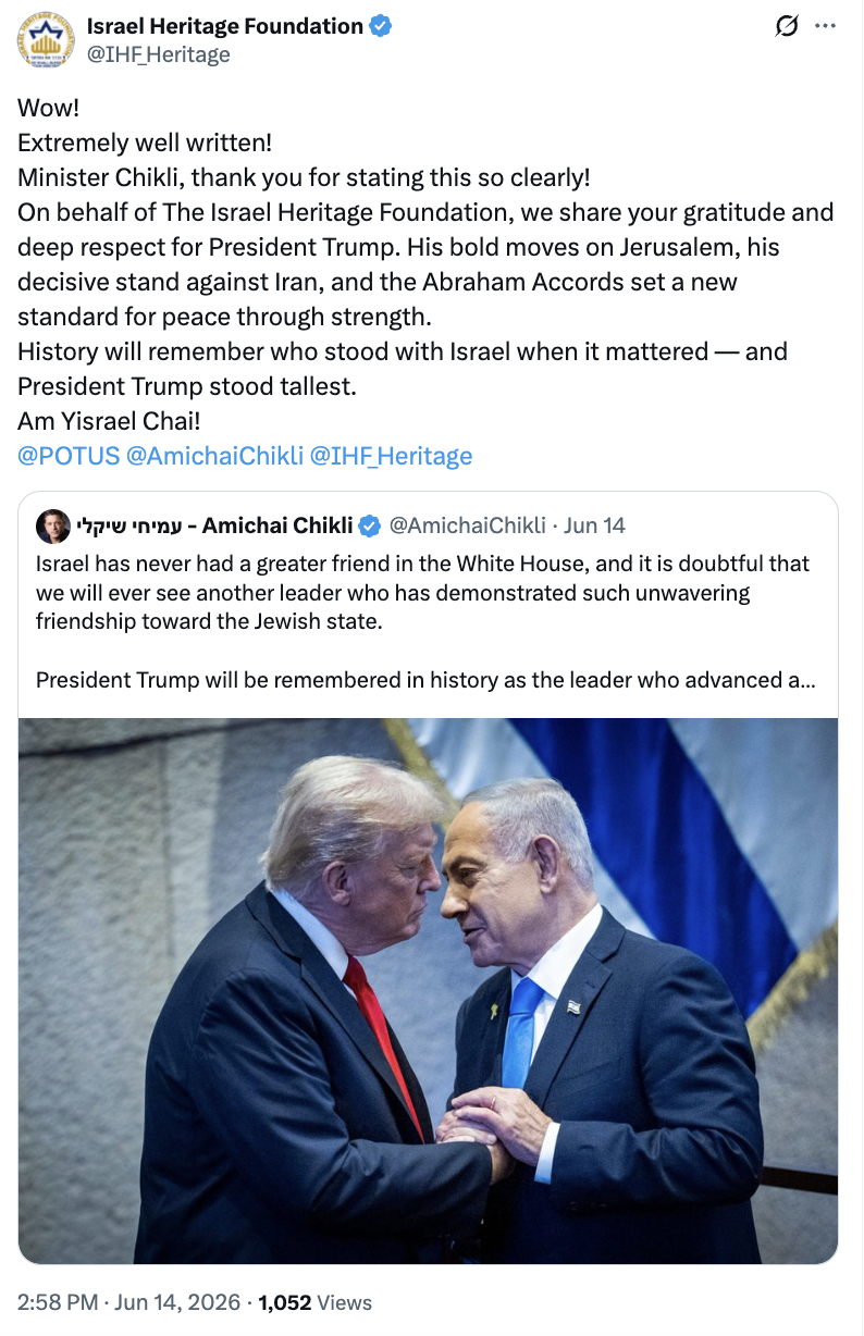 Source: Truth Social
Note: Image captured from source post on July 6, 2026 at 9:49 AM EST