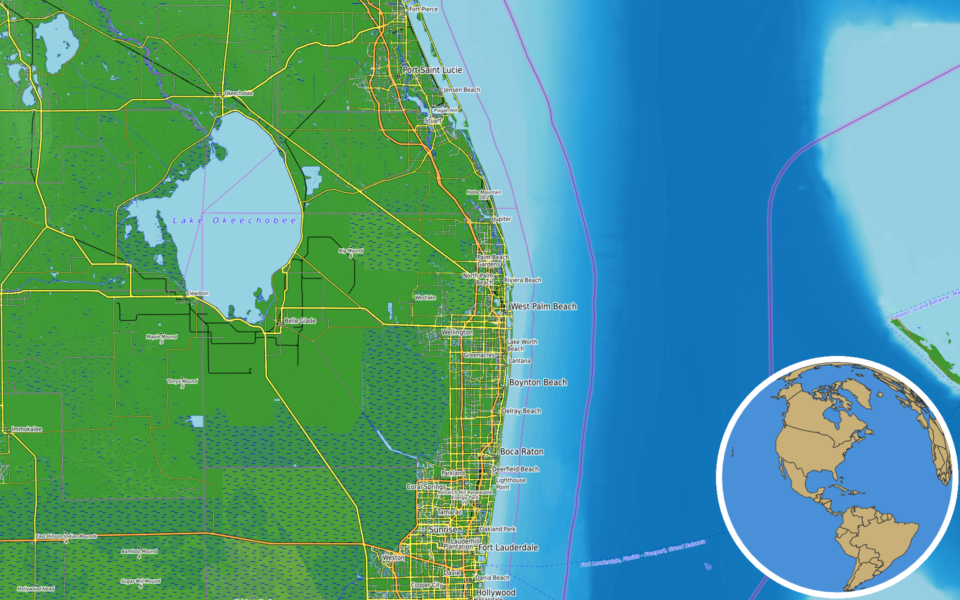 Source: OpenTopoMap / Natural Earth - Palm Beach, Florida
Note: Map generated by NewsFindr for Palm Beach, Florida on July 10, 2026 at 3:27 AM EST